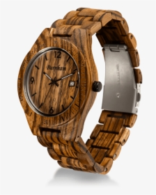 Wooden Watches Zebra Wood, HD Png Download, Transparent PNG