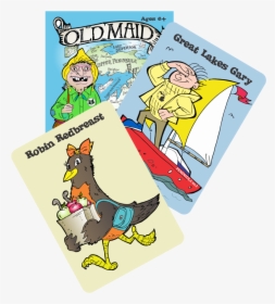 Old Maid In Jumbo - Cartoon, HD Png Download, Transparent PNG