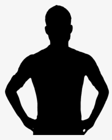 Hands On Waist Silhouette, HD Png Download, Transparent PNG