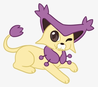 Male Delcatty // My Starter Poke // With A Mustache - Cartoon, HD Png Download, Transparent PNG