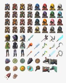 [​img] - Botw All Special Items, HD Png Download, Transparent PNG