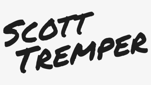 Scott Tremper - Calligraphy, HD Png Download, Transparent PNG