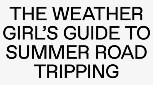 The Weather Girl’s Guide To Summer Road Tripping - Europäische Union, HD Png Download, Transparent PNG