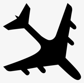 Aircraft Black Png And White, Transparent Png, Transparent PNG