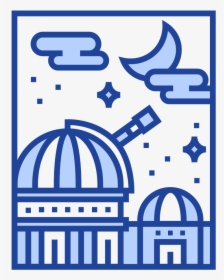 Observatory Icon - Icon, HD Png Download, Transparent PNG