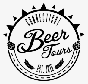 Ct Beer Tour Logo-black - Ct Beer Tours Logo, HD Png Download, Transparent PNG