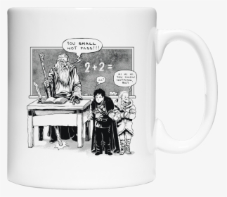 Rico Mambo You Shall Not Pass Sonstiges Coffee Mug - Cartoon, HD Png Download, Transparent PNG