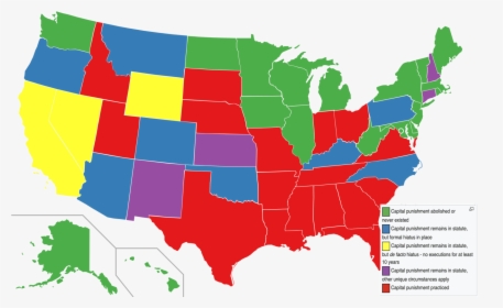 States With Death Penalty, HD Png Download, Transparent PNG