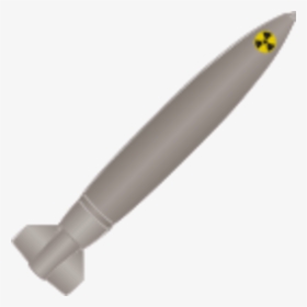 Nuclear Rocket Weapon Warhead Missile - Nuclear Missile Transparent Png, Png Download, Transparent PNG