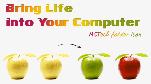 Mstech Folder Icon Effect - Strawberry, HD Png Download, Transparent PNG