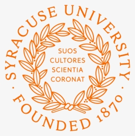 Official University Seal, Including The Motto And 1870 - Syracuse University Logo Png, Transparent Png, Transparent PNG
