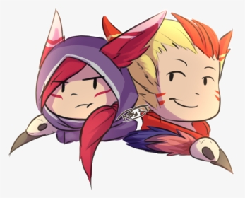 Rakan Xayah Gif Transparent, HD Png Download, Transparent PNG