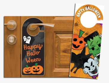 Door Hangers Halloween, HD Png Download, Transparent PNG