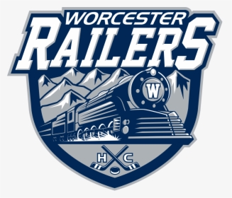 Worcester Railers Logo Png, Transparent Png, Transparent PNG