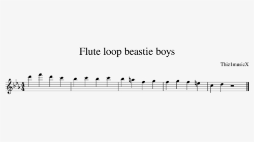 Flute Loop Beastie Boys Flute Music, HD Png Download, Transparent PNG