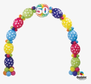 Birthday Balloon Arch - Smiley Face, HD Png Download, Transparent PNG