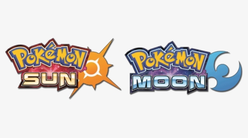 Pokemon Sun And Moon Logo - Pokémon Moon And Pokémon Sun Title, HD Png Download, Transparent PNG