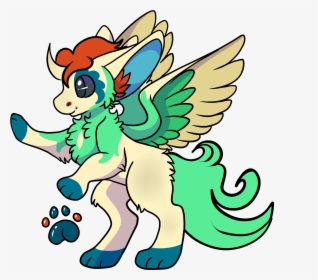 Pokemon Dutch Angel Dragon-shiny Keldeo - Cartoon, HD Png Download, Transparent PNG