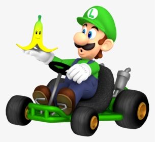 Image - Mario Kart Throwing Shell, HD Png Download, Transparent PNG