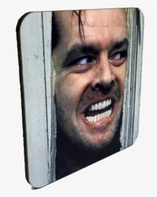 The Shining Here S Johnny Drink Coaster - Shining Movie Poster Jack Nicholson Kubrick, HD Png Download, Transparent PNG