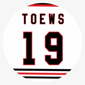 Jonathan Toews Home Jersey By Puckstyle - Graphic Design, HD Png Download, Transparent PNG