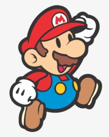 Super Mario Bros Vector - Paper Mario, HD Png Download, Transparent PNG