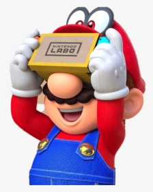 Mario Odyssey Png Pic - Nintendo Switch Labo Boxing, Transparent Png, Transparent PNG