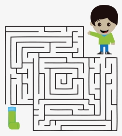Maze Clipart Png Games - Maze Game Kids, Transparent Png, Transparent PNG