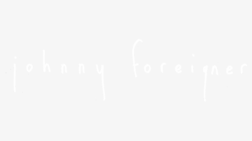 Johnny Foreigner Logo - Ivory, HD Png Download, Transparent PNG