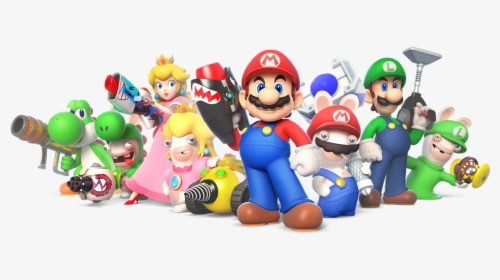 Mario And Rabbids Kingdom Battle Characters, HD Png Download, Transparent PNG