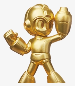 Gold Mega Man Amiibo, HD Png Download, Transparent PNG