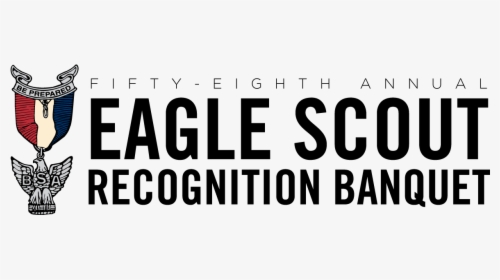 58th Eagle Scout Banquet Logo - Black-and-white, HD Png Download, Transparent PNG
