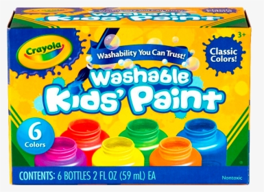 Crayola Washable Kids Paint, HD Png Download, Transparent PNG