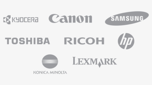 Kyocera, Cannon, Samsung, Toshiba, Ricoh, Hp, Konica - Lexmark, HD Png Download, Transparent PNG