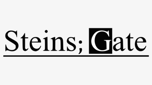Steins Gate Logo Png, Transparent Png, Transparent PNG