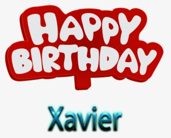 Xavier Happy Birthday Name Logo - Happy Birthday Arnold Cake, HD Png Download, Transparent PNG
