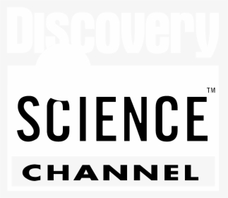 Discovery Science Channel Logo Black And White - Black-and-white, HD Png Download, Transparent PNG