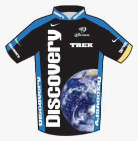 Discovery Channel Jersey 2007 Tour De France - Sports Jersey, HD Png Download, Transparent PNG