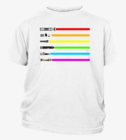 Star Wars Lightsaber Lgbt Shirts T Shirt District Youth - Steal Your Face, HD Png Download, Transparent PNG