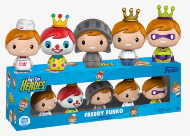 Pint Sized Heroes 5-pack - Freddy Funko Pint Size Heroes, HD Png Download, Transparent PNG