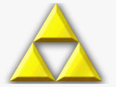 Transparent Triangle Clipart - Transparent Background Triforce Png, Png Download, Transparent PNG