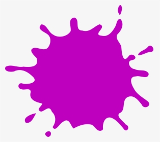 Violet Clipart Splat - Purple Splat Png, Transparent Png, Transparent PNG