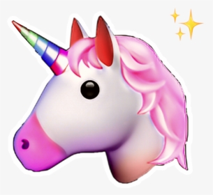 #unicorn #icon #stickers #unicornlove - Transparent Background Emoji Iphone, HD Png Download, Transparent PNG