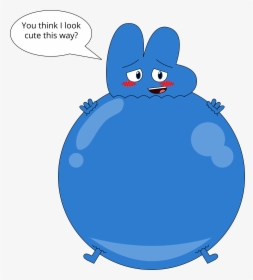 Bfb Four Inflated - Four Thinking Four Bfb, HD Png Download ...