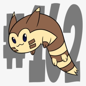 162 Furret, HD Png Download, Transparent PNG