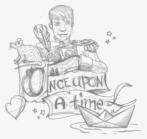 Fairy Tale Clipart Black And White, HD Png Download, Transparent PNG