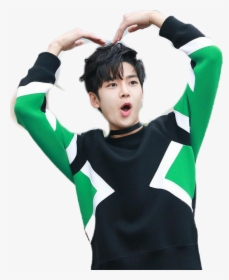 #rowoon #sf9 - Kpop Idols Doing Hearts, HD Png Download, Transparent PNG