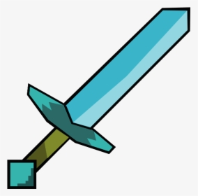 Thumb Image - Minecraft Sword Drawing, HD Png Download, Transparent PNG