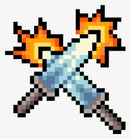 Png Espadas - Pixel Art, Transparent Png, Transparent PNG