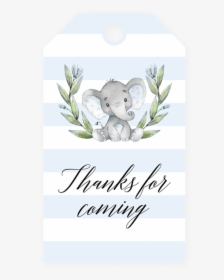 Baby Shower Elephant Printable, HD Png Download, Transparent PNG